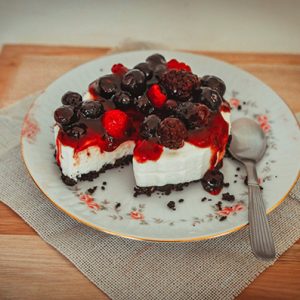 Cheesecake de frutos rojos