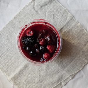 Cheesecake de frutos rojos mediano