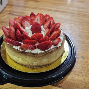 Sableé de frutillas XL (seis porciones)
